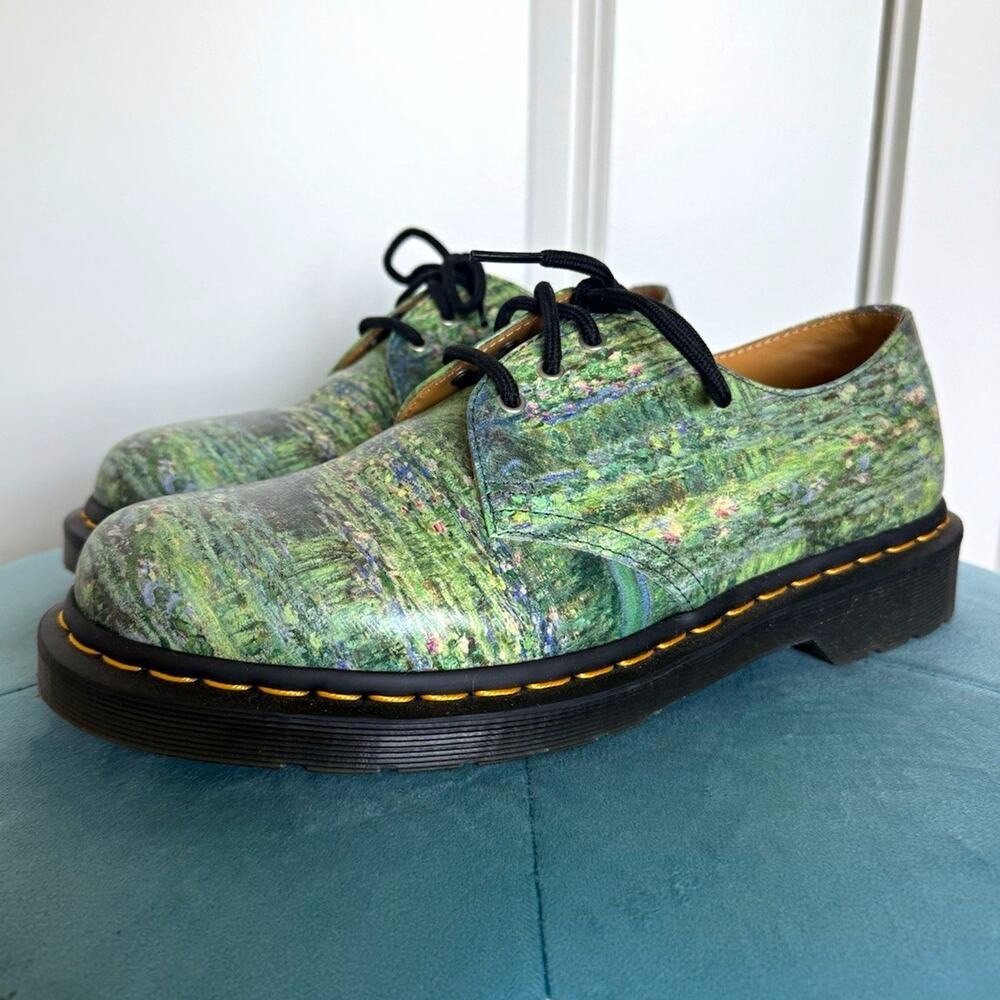 Dr. Martens x National Gallery Claude Monet Water Lily Pond Oxford USL 10 / UK 8